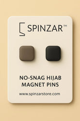 Black-Beige Hijab Magnet Pins